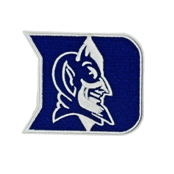 Unbranded Other - Duke Blue Devils Team Logo Embroidered 3in Iron / Sew-On Patch